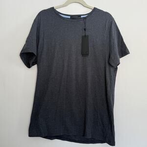 Greyson NWT Gray Spirt Crew Neck Tee Pima Cotton Sz Large